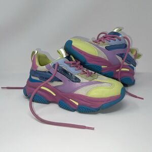 Steve Madden Chunky sneaker Shoes Neon Jpossesion size 4 Juniors/adult Y2K Style